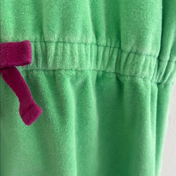 Hanna Andersson Green Kids Dress with Hood 100% cotton size 140 - Picture 3 of 4